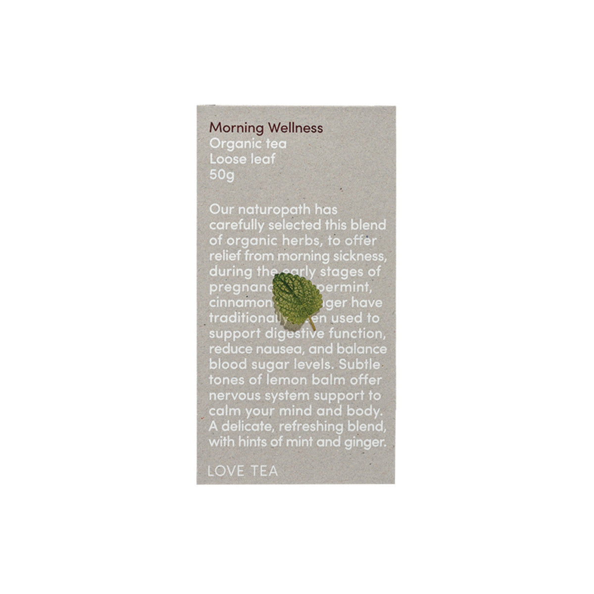 Love Tea - Organic Morning Wellness Loose Leaf
