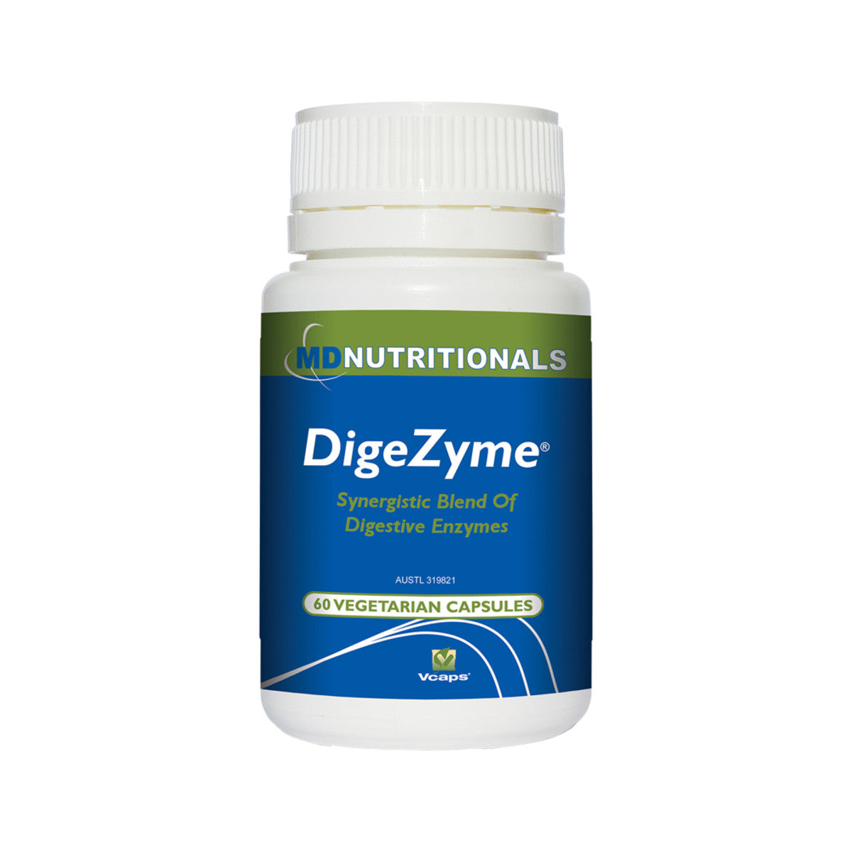MD Nutritionals DigeZyme 60vc