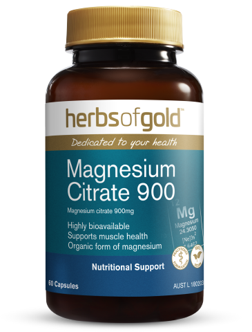 Herbs of Gold - Magnesium Citrate 900