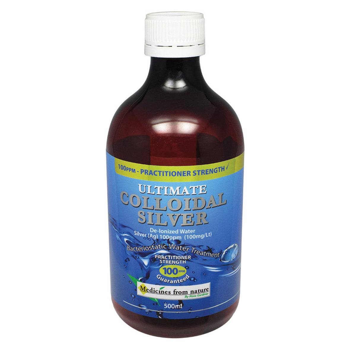 Medicines From Nature - Ultimate Colloidal Silver Practitioner Strength 100ppm