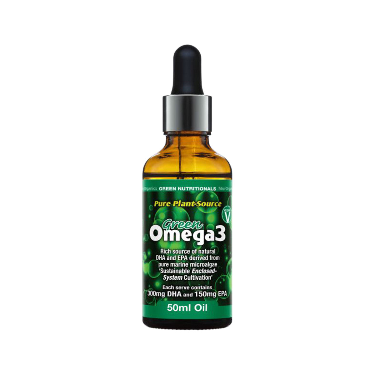 MicrOrganics Green Nutrit Green Omega3 Oil 50ml