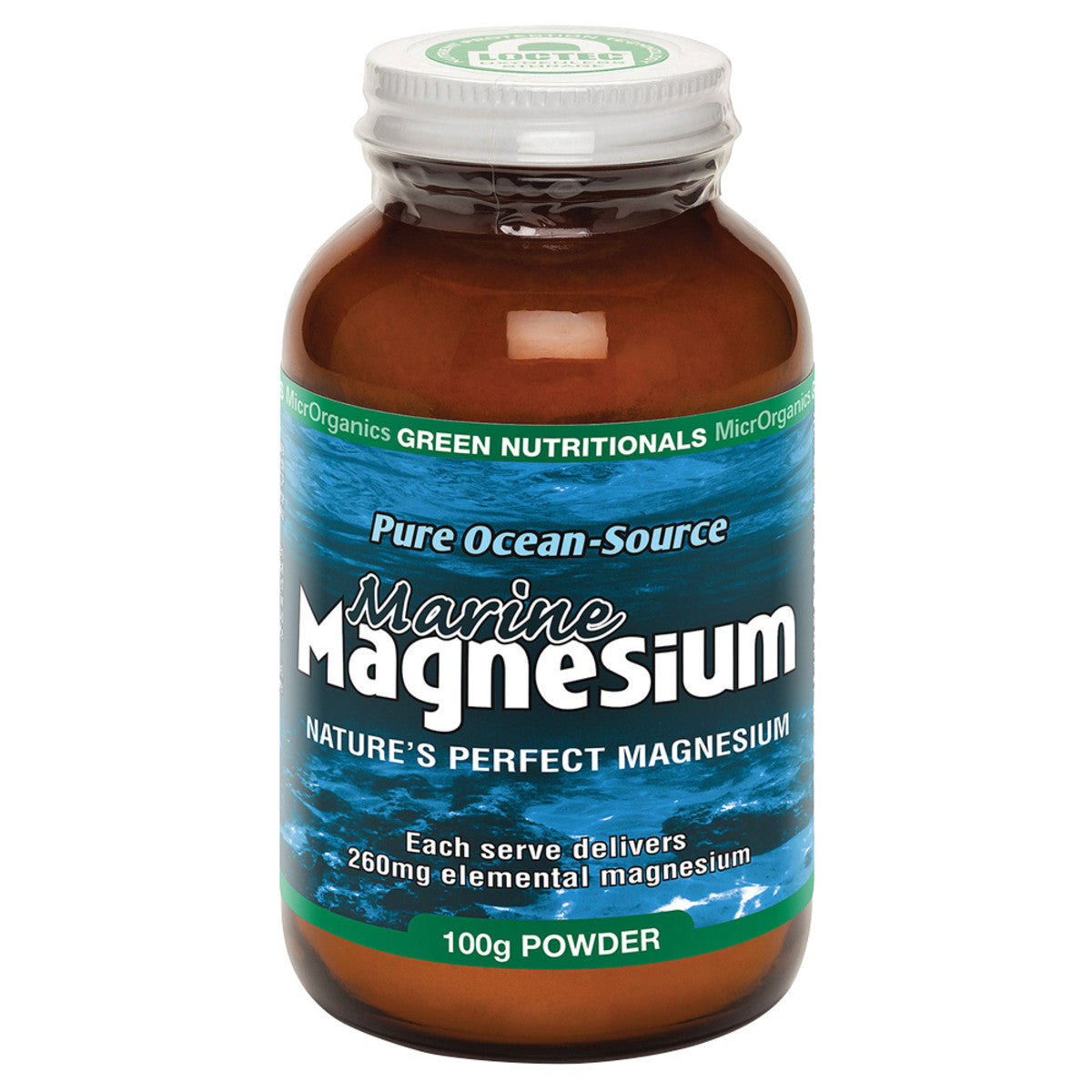 Green Nutritionals - Pure Ocean-Source Marine Magnesium Powder