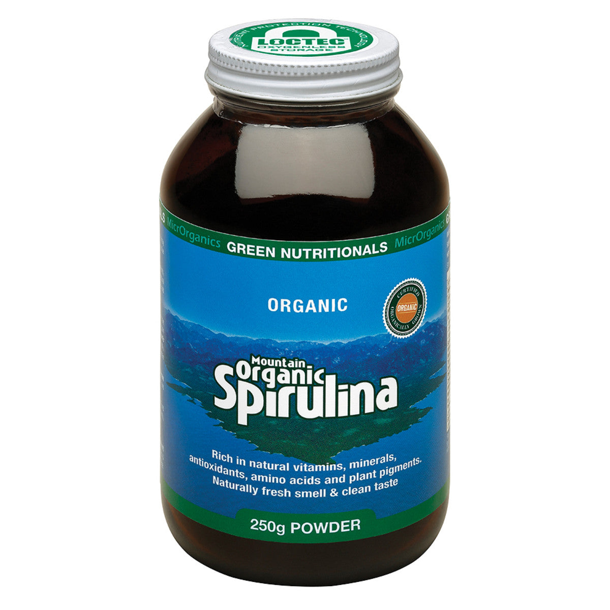 Green Nutritionals - Mountain Organic Spirulina Powder