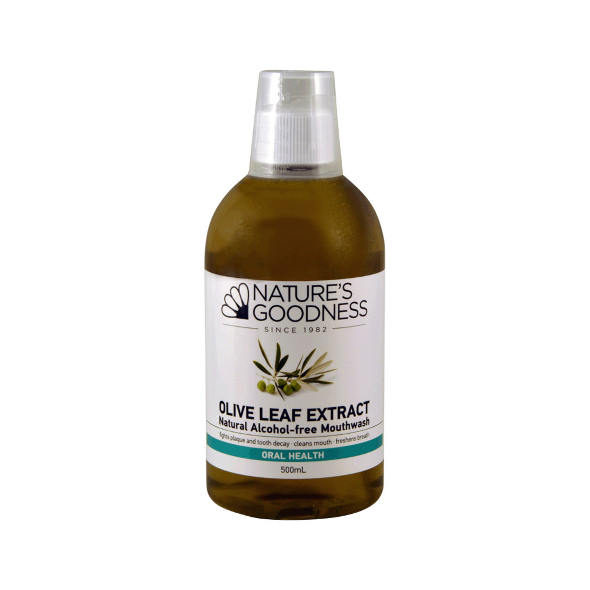 Nature's Goodness - Olive Leaf Extract Mouthwash (Alcohol-Free)