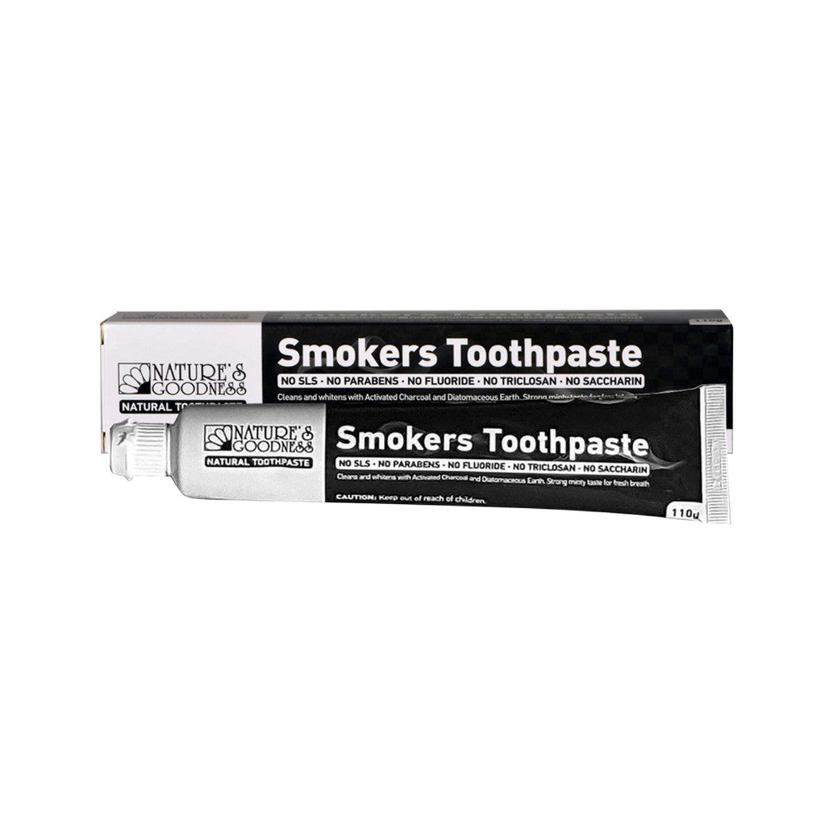 Nat Goodness Toothpaste Smokers 110g