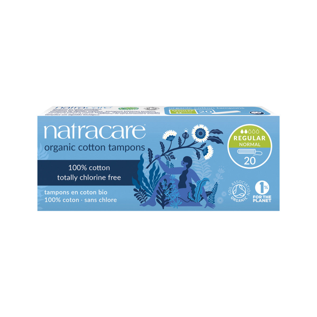 Natracare -   Organic Cotton Tampons Regular
