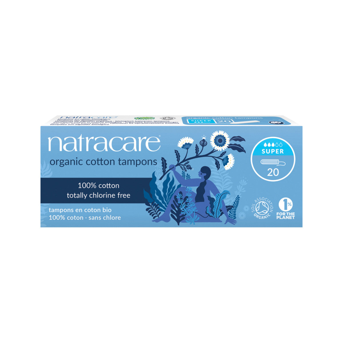 Natracare - Organic Cotton Tampons Super