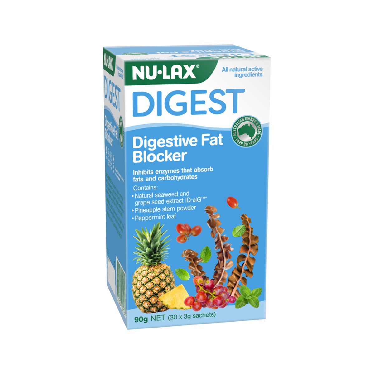 NuLax Digest Digestive Fat Blocker Sachets 3g x 30 Pack