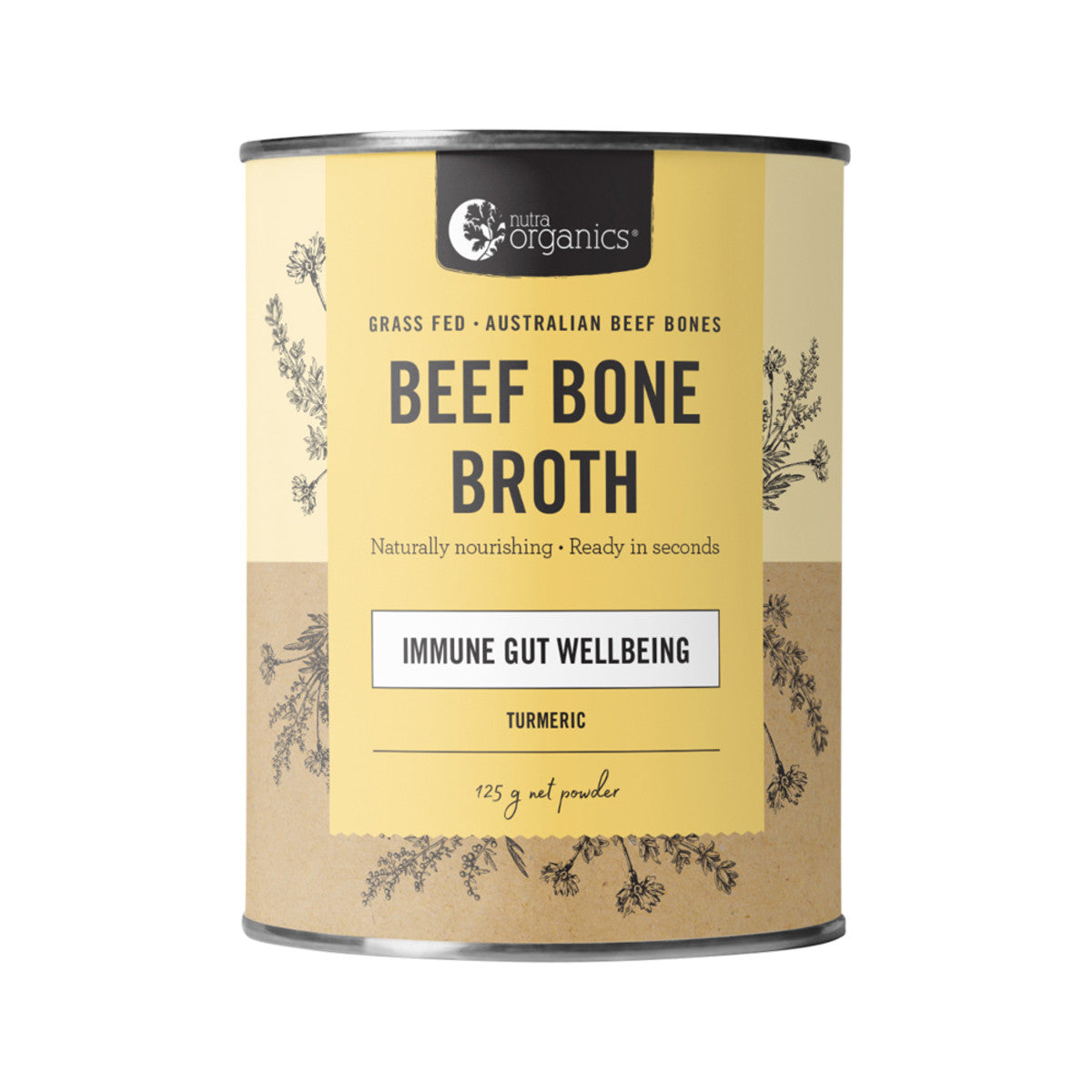 Nutra Organics - Beef Bone Broth Organic Powder