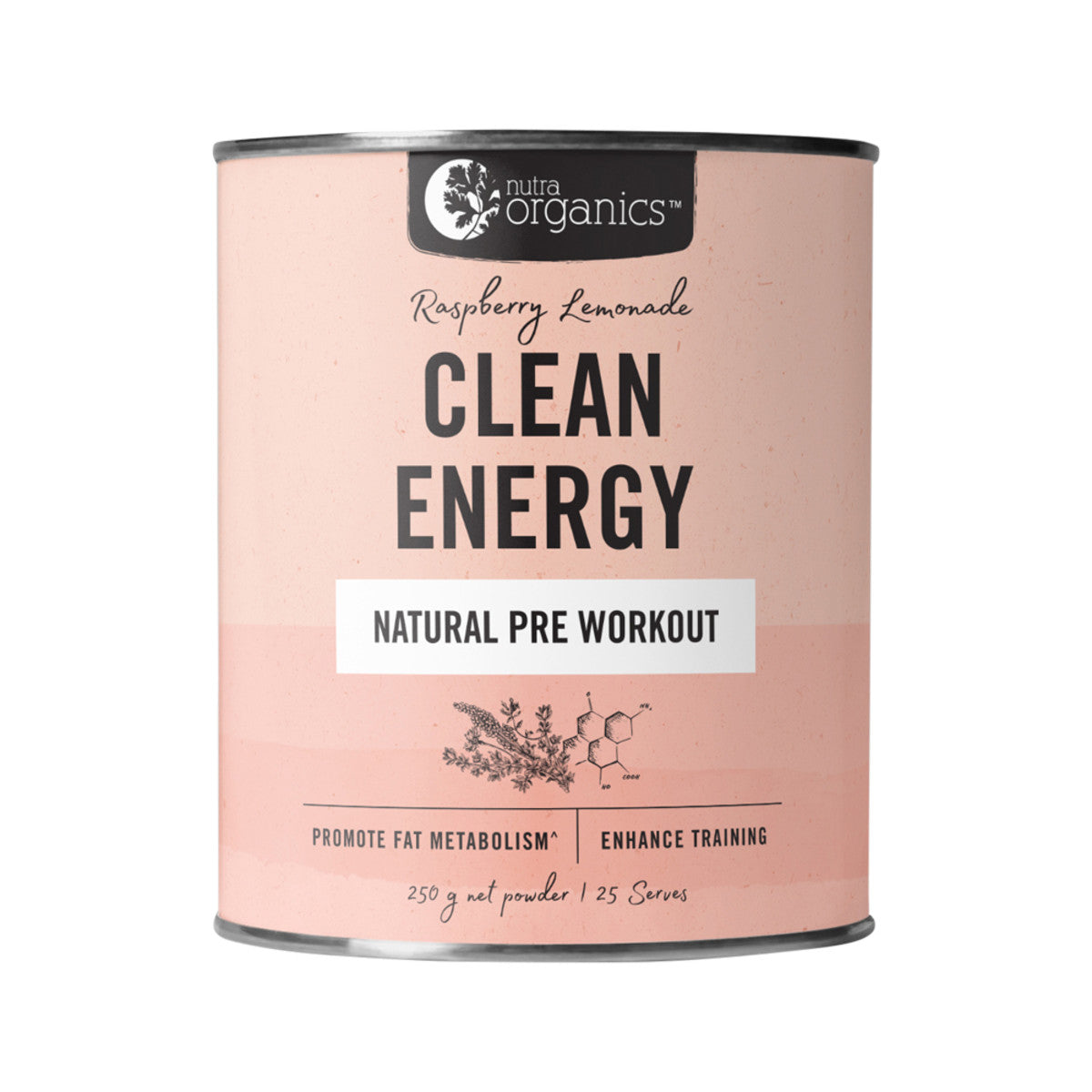 Nutra Organics - Clean Energy Powder