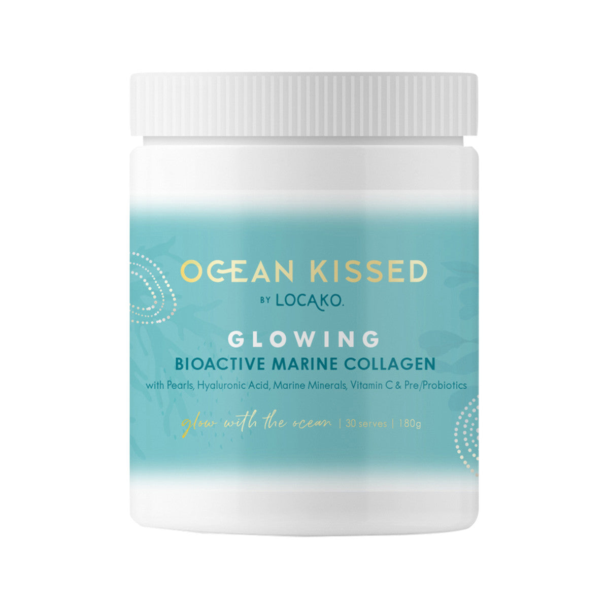 Ocean Kissed Bioactive Marine Collagen Glowing 180g
