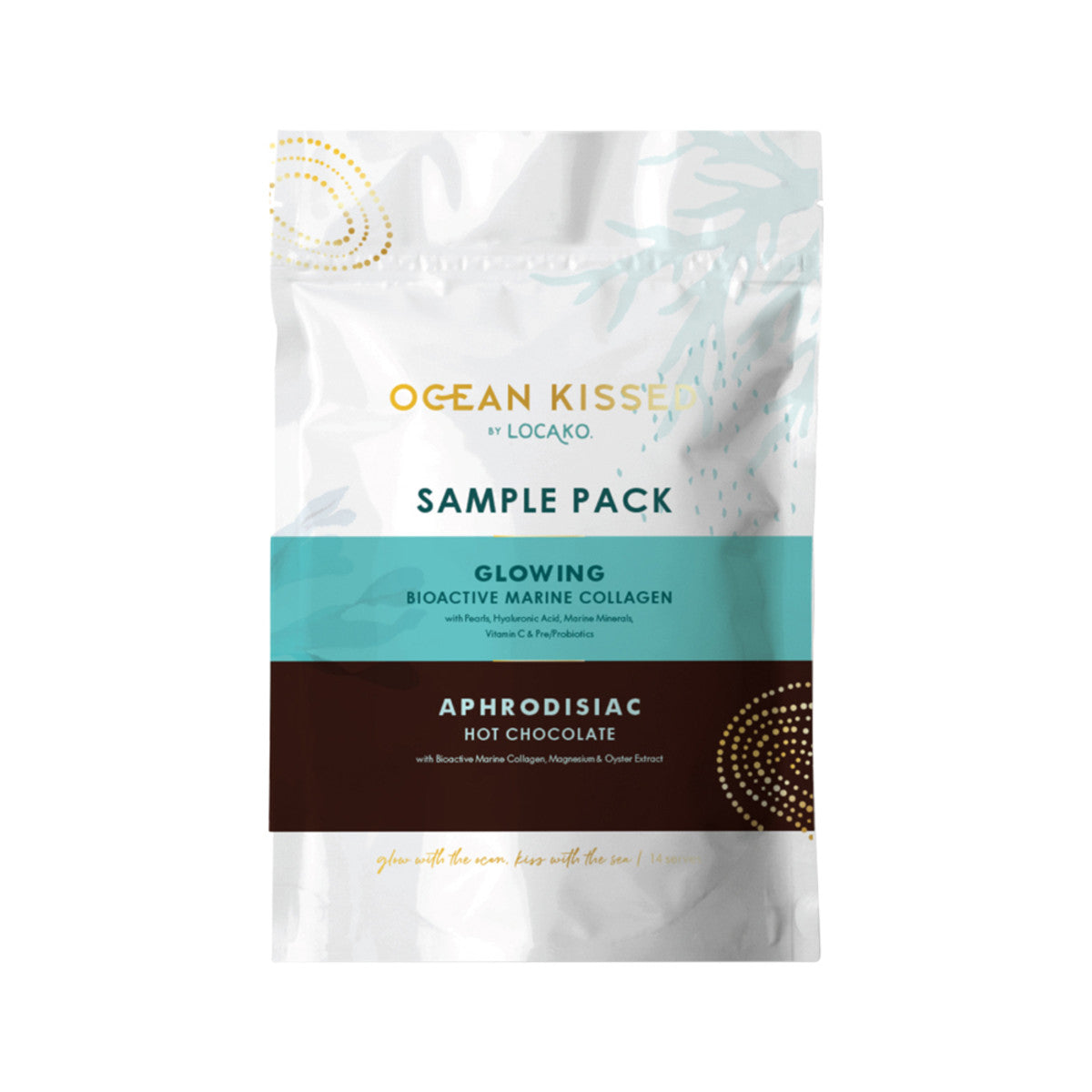 Ocean Kissed Mixed Sachet (Glowing 6g Hot Chocolate 7g) x 14Pk