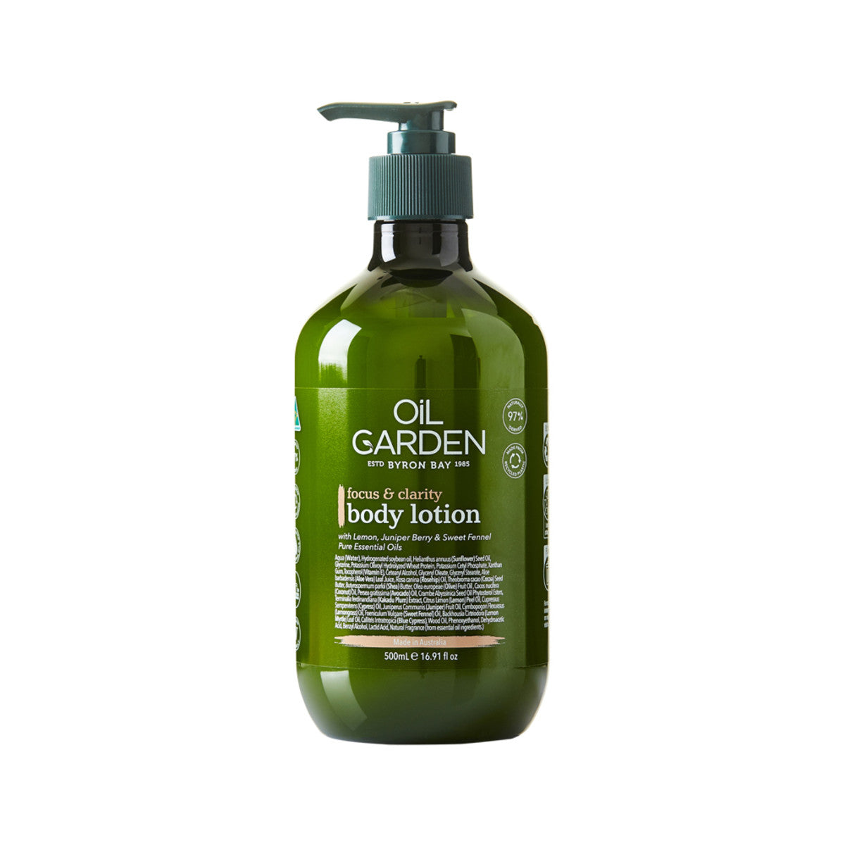 Oil Garden Body Lotion Focus and Clarity 500ml