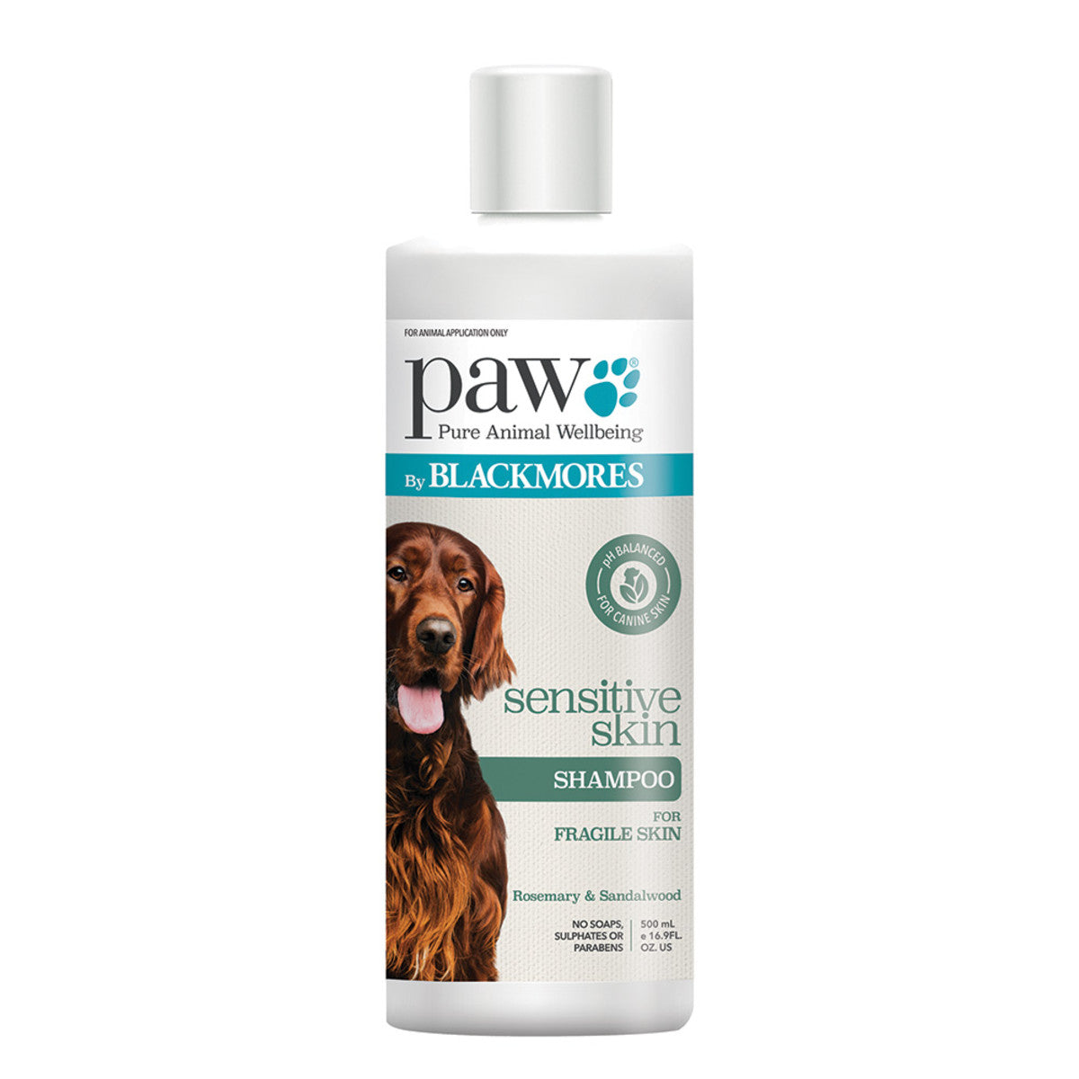 PAW Sensitive Skin Shampoo (Rosemary and Sandalwood) 500ml