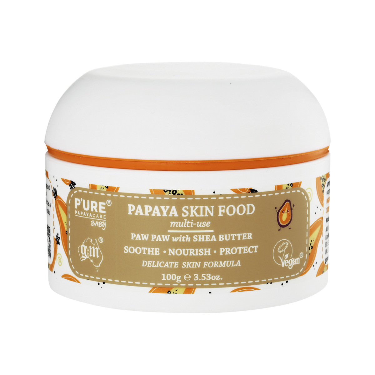 P'URE Papayacare Baby Papaya Skin Food 100g