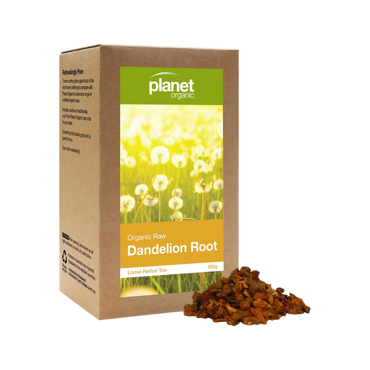 Planet Organic - Dandelion Root Loose Leaf Tea