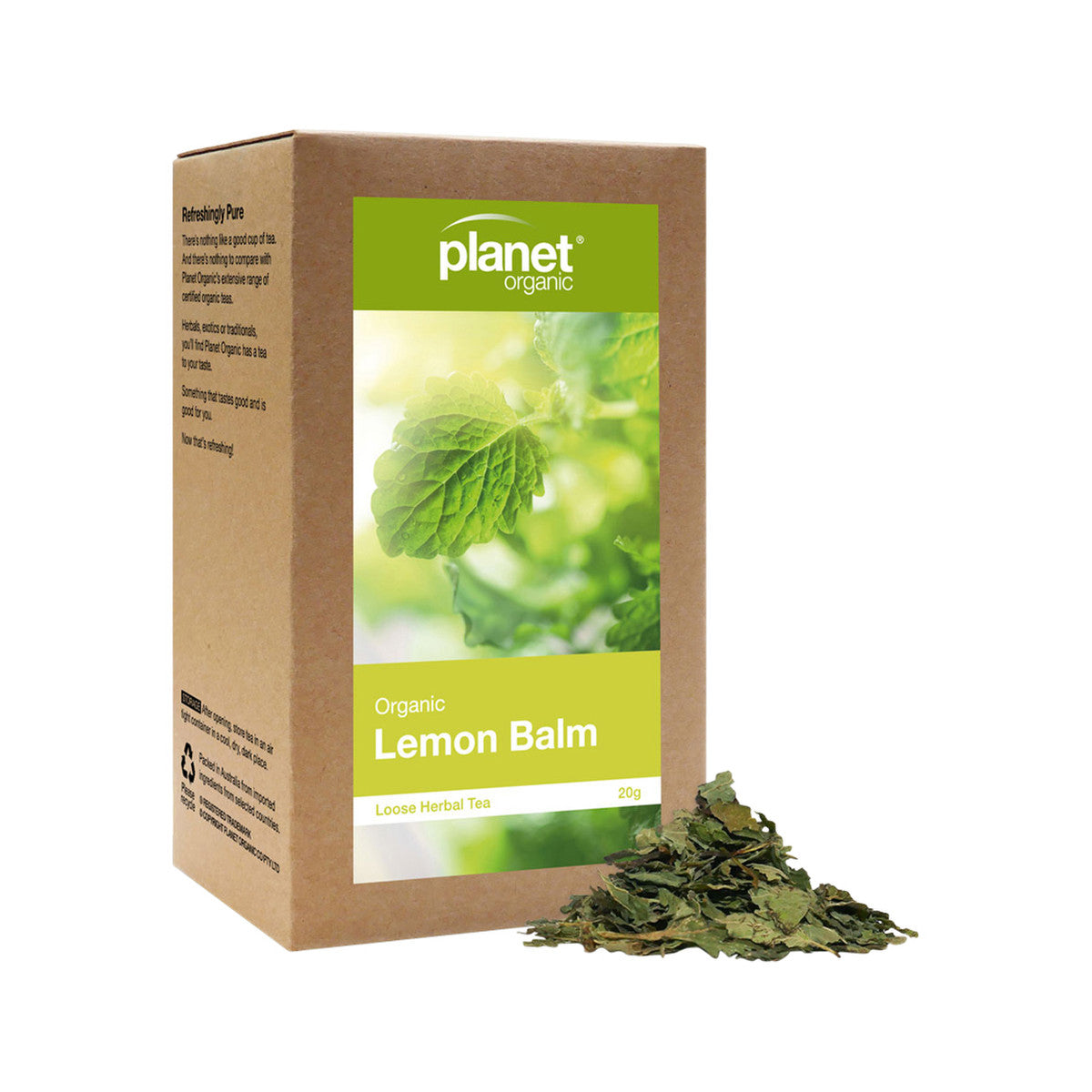 Planet Organic - Lemon Balm Loose Leaf Tea
