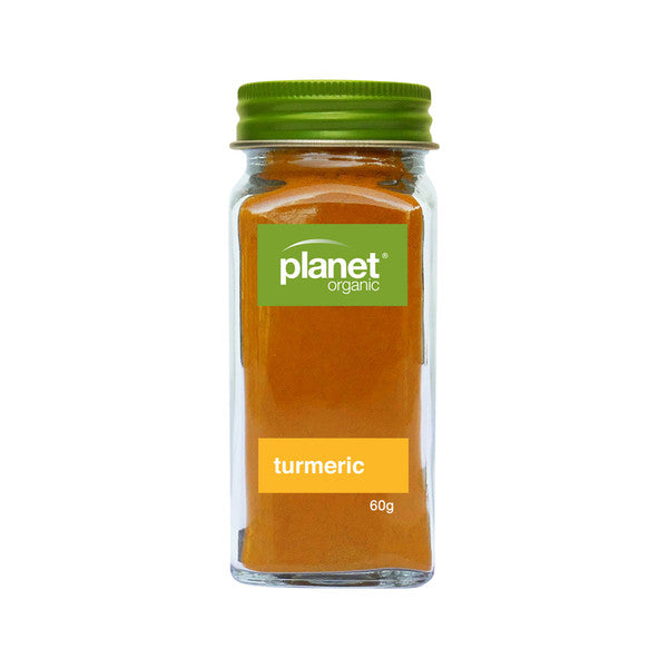 Planet Organic Turmeric Shaker 60g