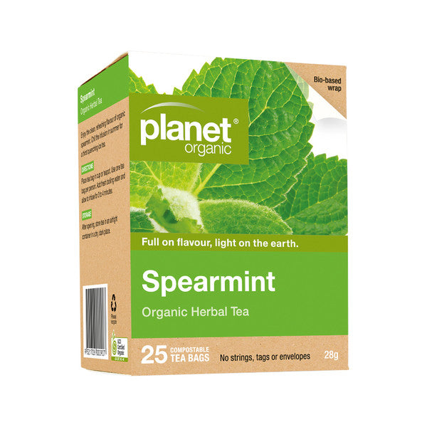 Planet Organic Spearmint Herbal Tea x 25 Tea Bags