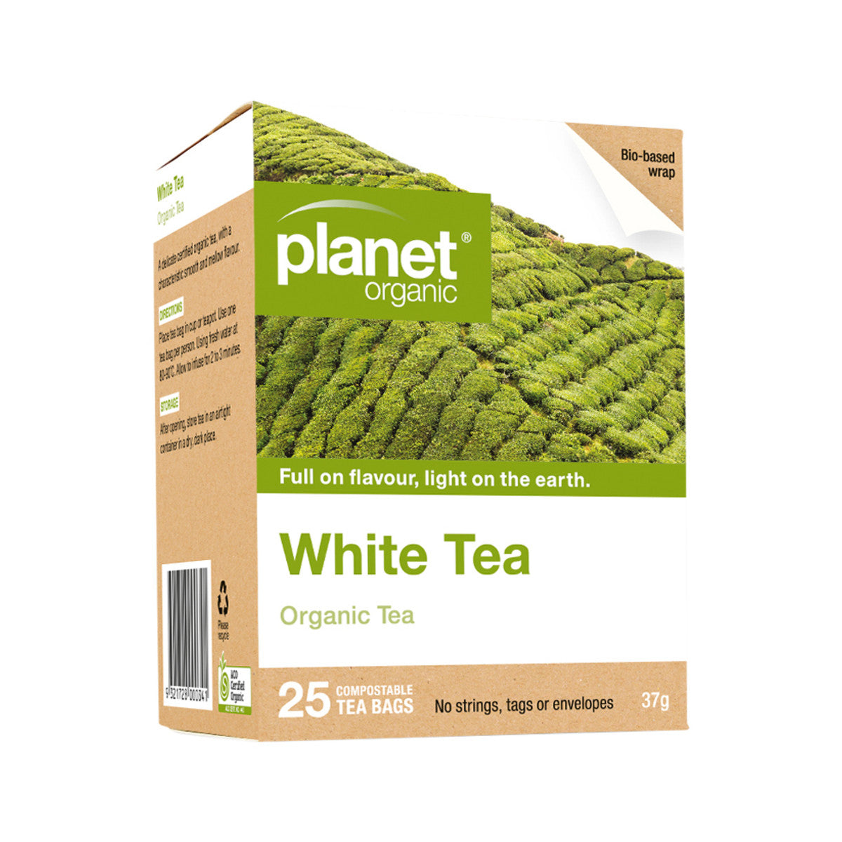 Planet Organic White Tea x 25 Tea Bags