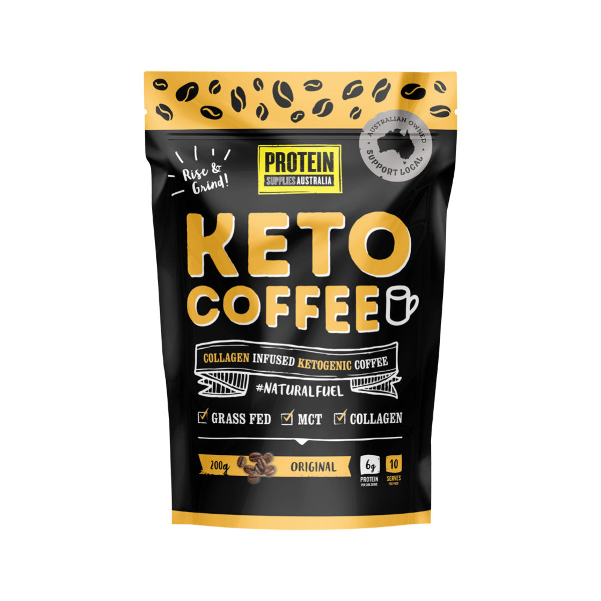 Protein Supplies Keto Coffee 200g