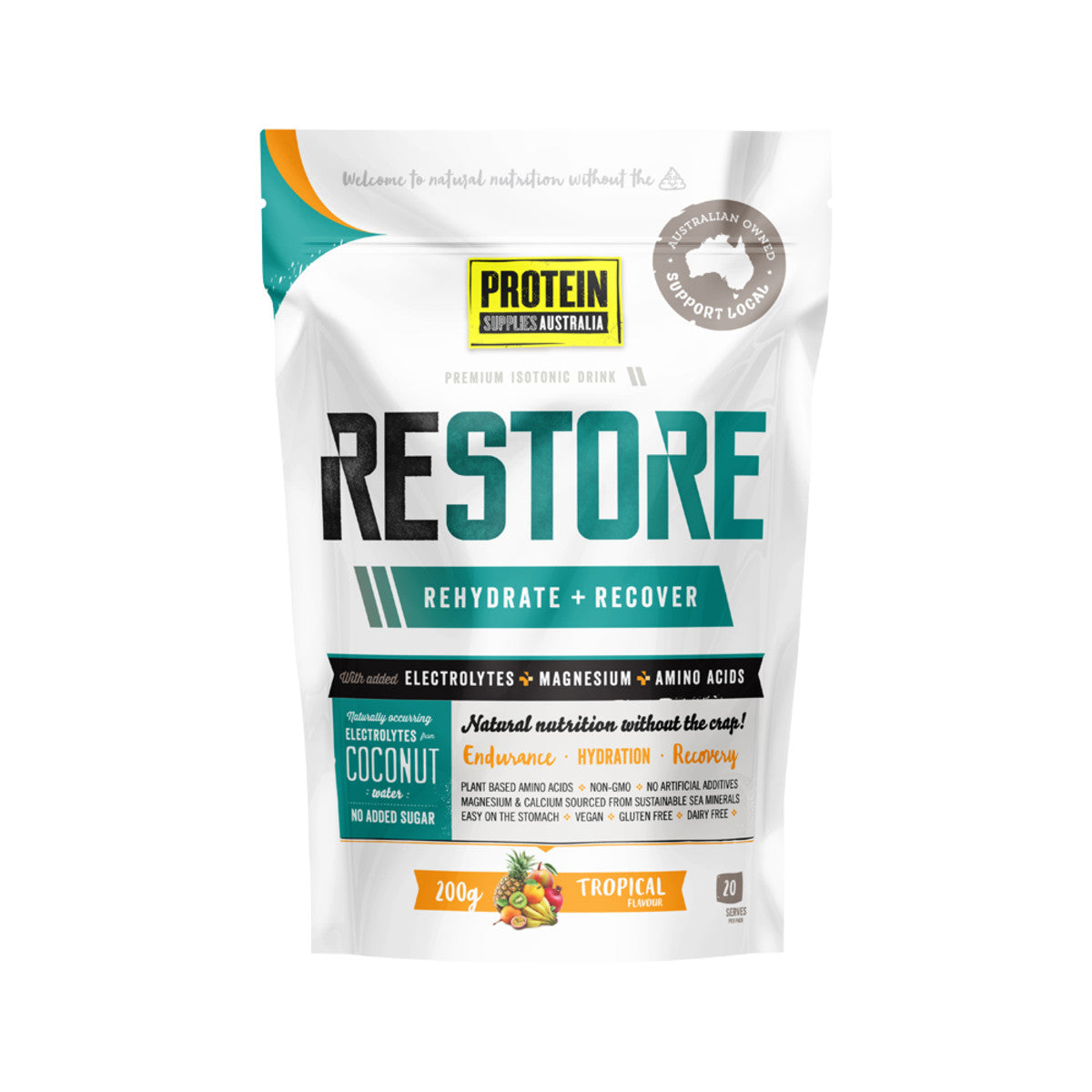 Protein Supplies Restore Tropical 200g