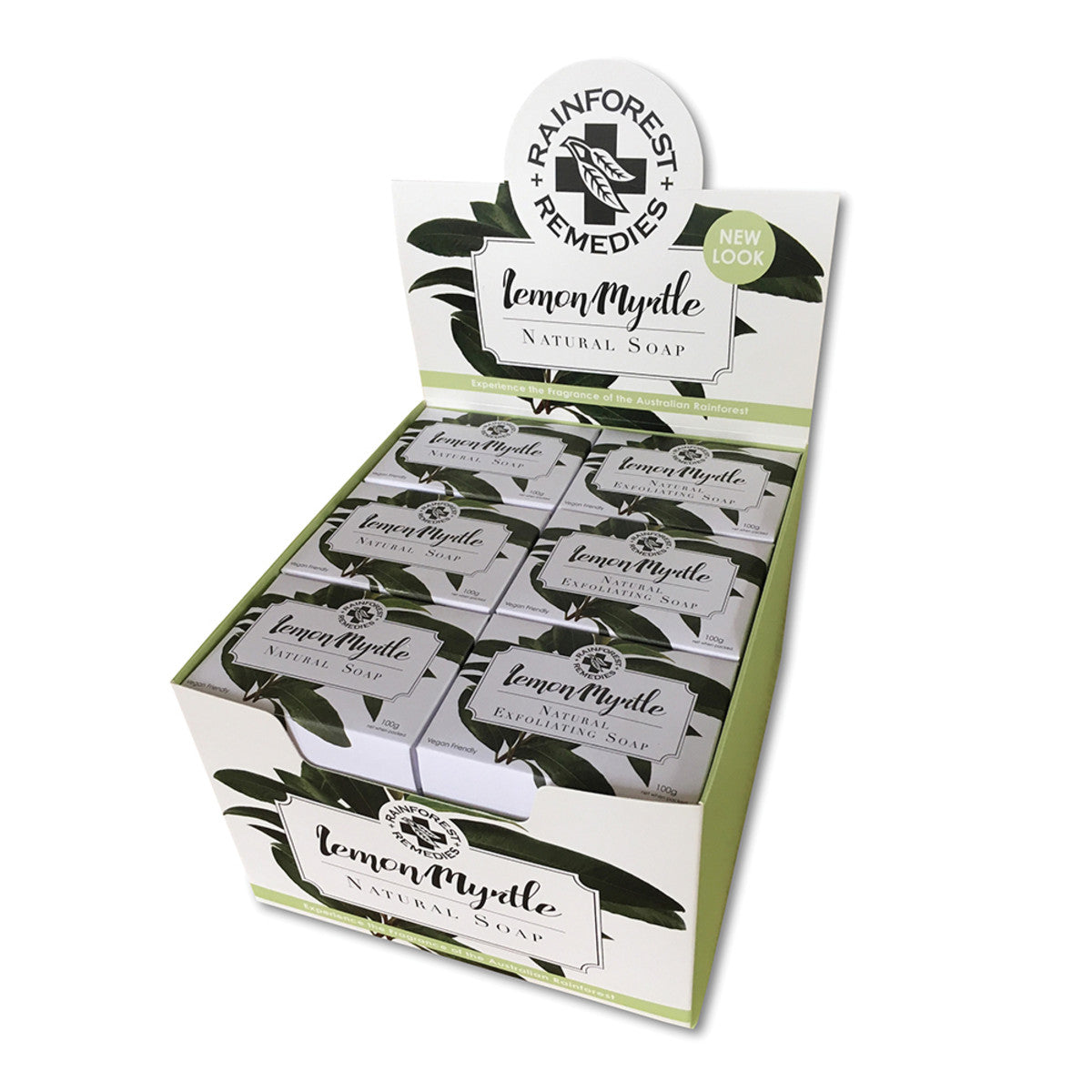 Rainforest Remedies Lemon Myrtle Soap Mixed 100g x24Display