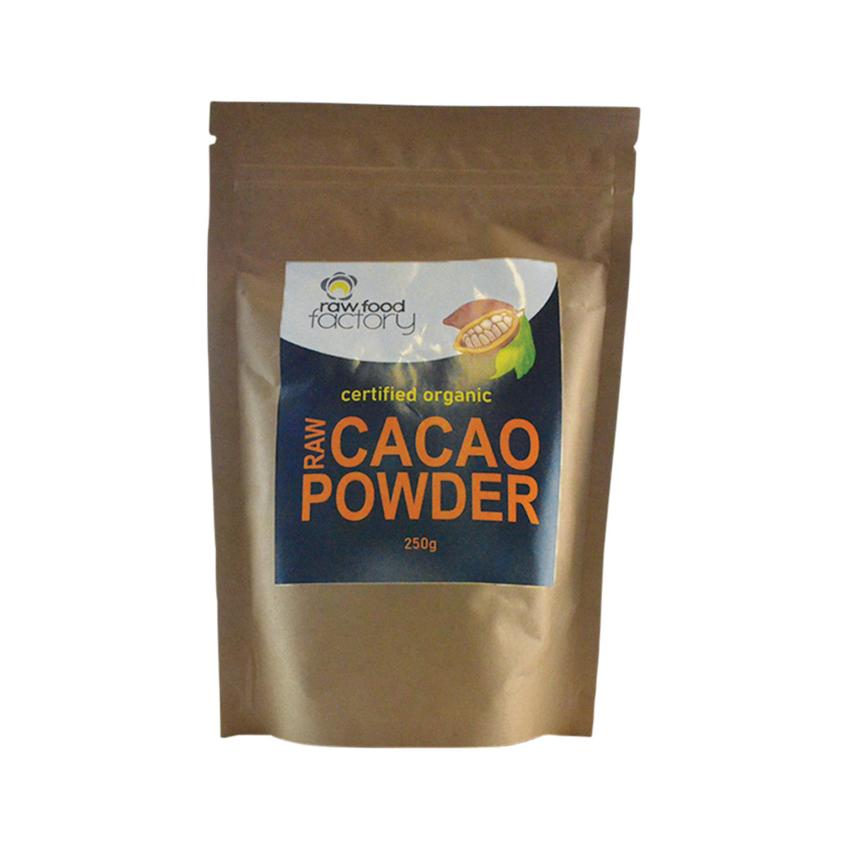 Raw Food Factory Organic Raw Cacao Powder 250g