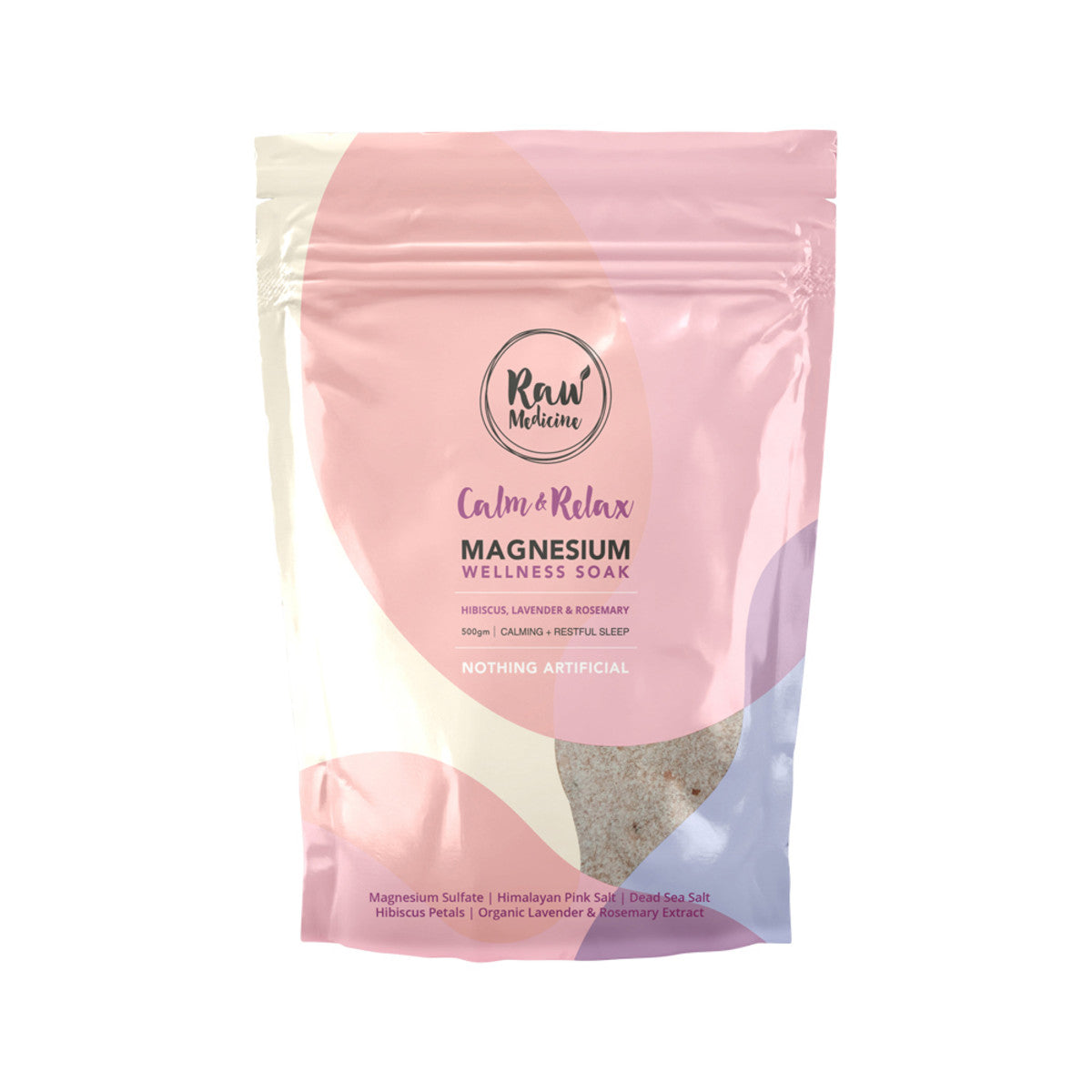 Raw Medicine - Magnesium Wellness Soak Calm & Relax (Calming + Restful Sleep)