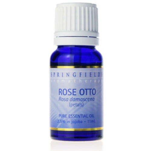 Springfields - Rose Otto (2.5% in Jojoba) Pure Essential Oil