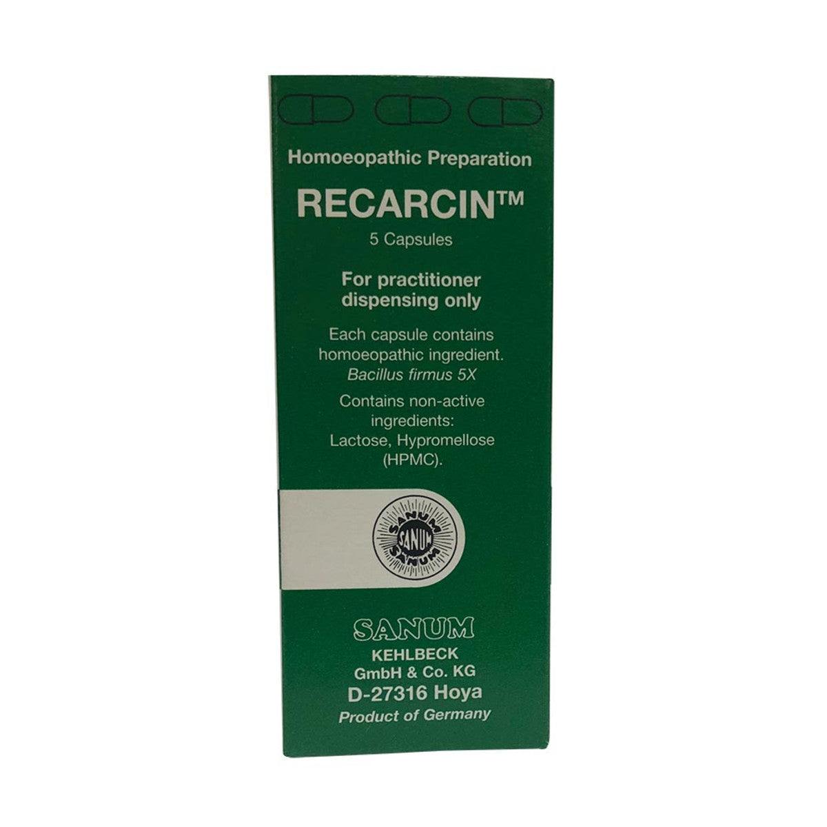 Sanum Recarcin 5x 5c