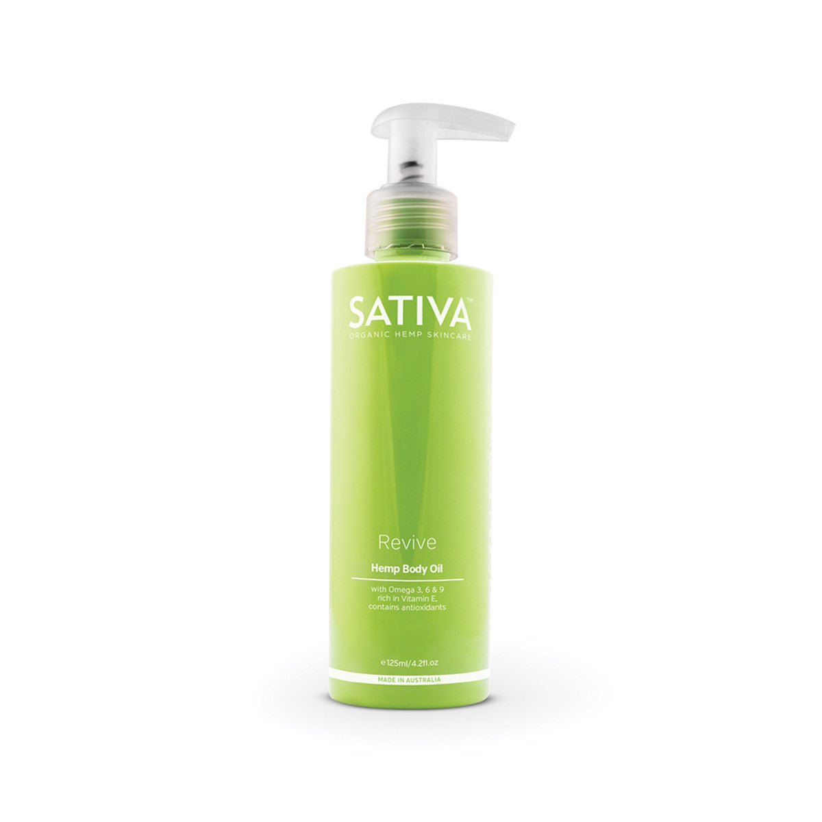 Sativa Hemp Body Oil Revive 125ml