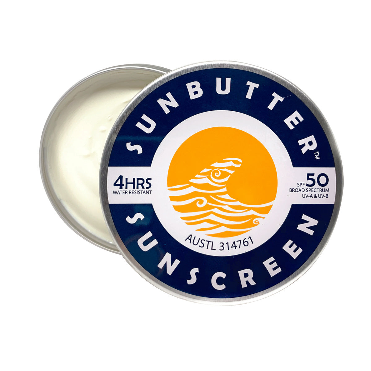 SunButter Skincare Sunscreen SPF 50 Tin 100g