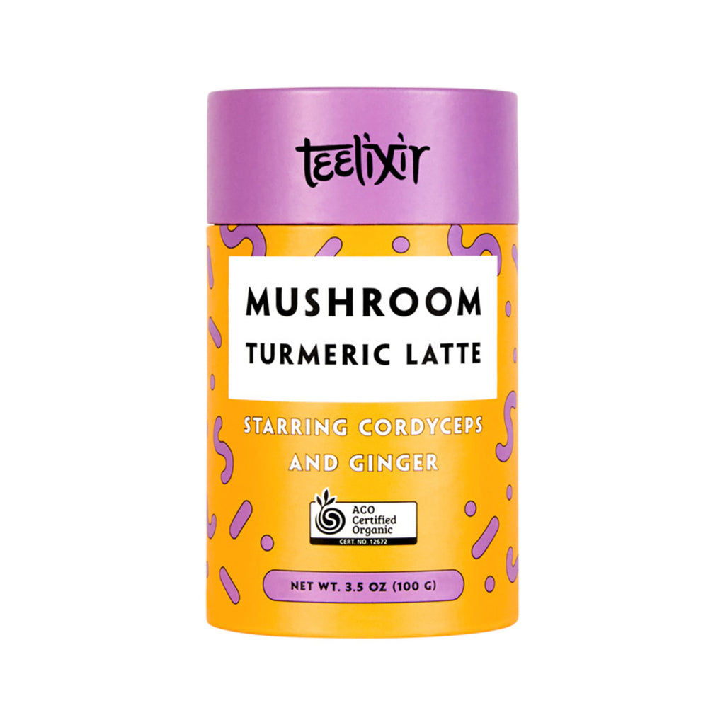 Teelixir Tumeric Teelixir - Organic Mushroom Turmeric Latte (Starring Cordyceps and Gin