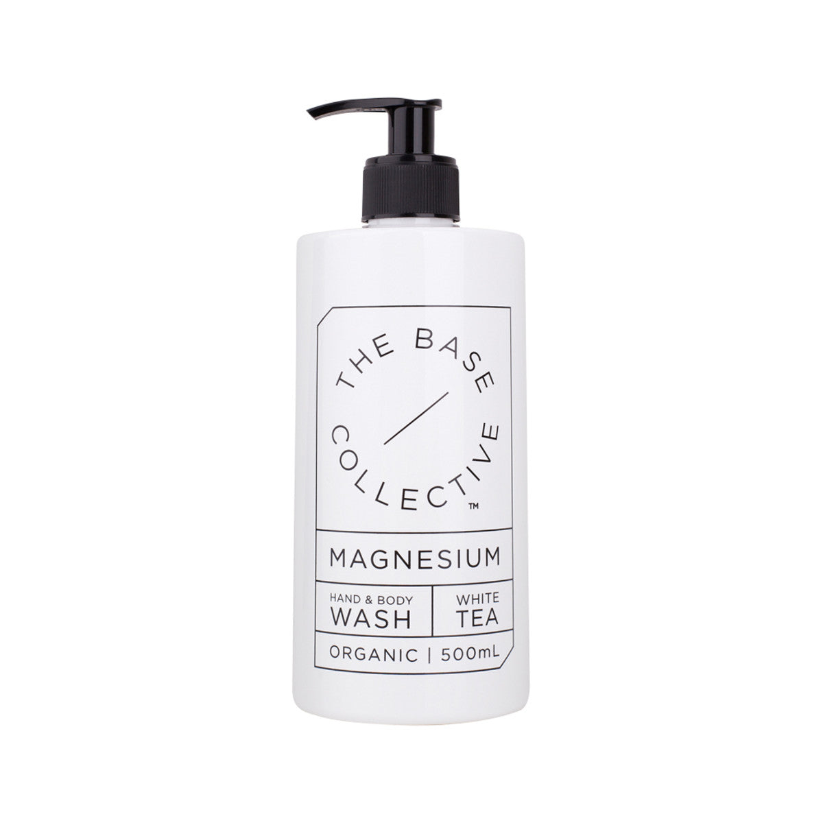 The Base Coll Hand and Body Wash Magnesium and White Tea