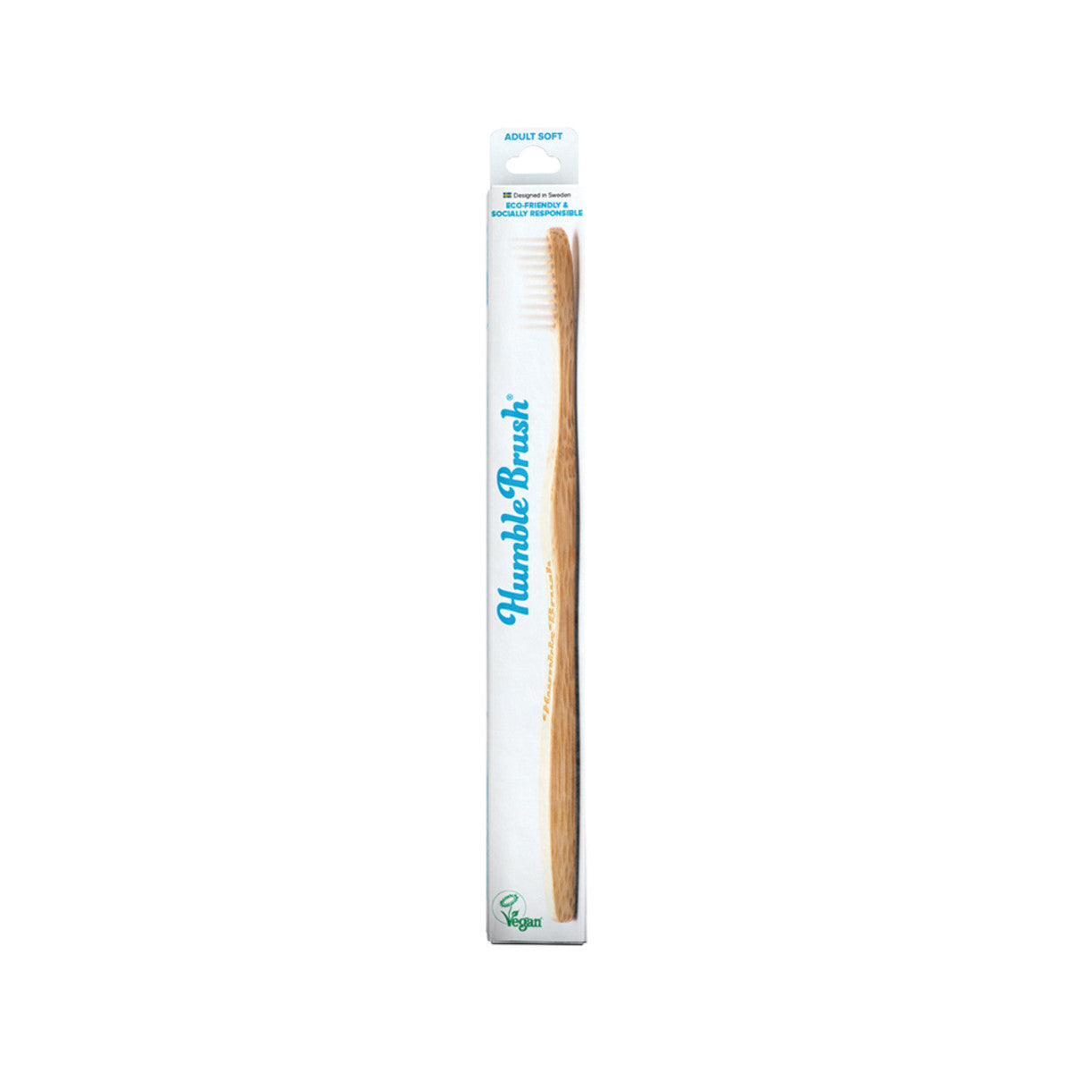 The Humble Co. Toothbrush Bamboo Adult Soft White