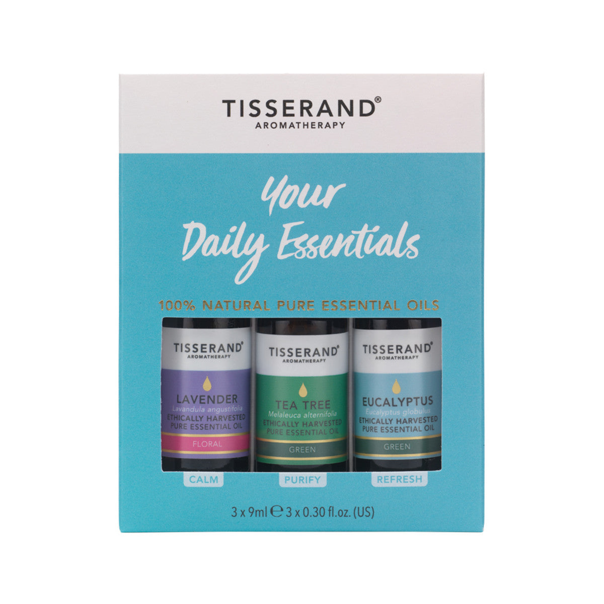 Tisserand Your Daily Essential Oils 9ml x 3 Pack
