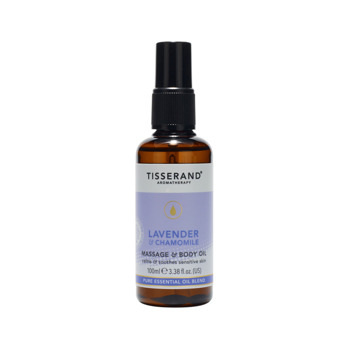 Tisserand Lavender and Chamomile Massage and Body Oil 100ml