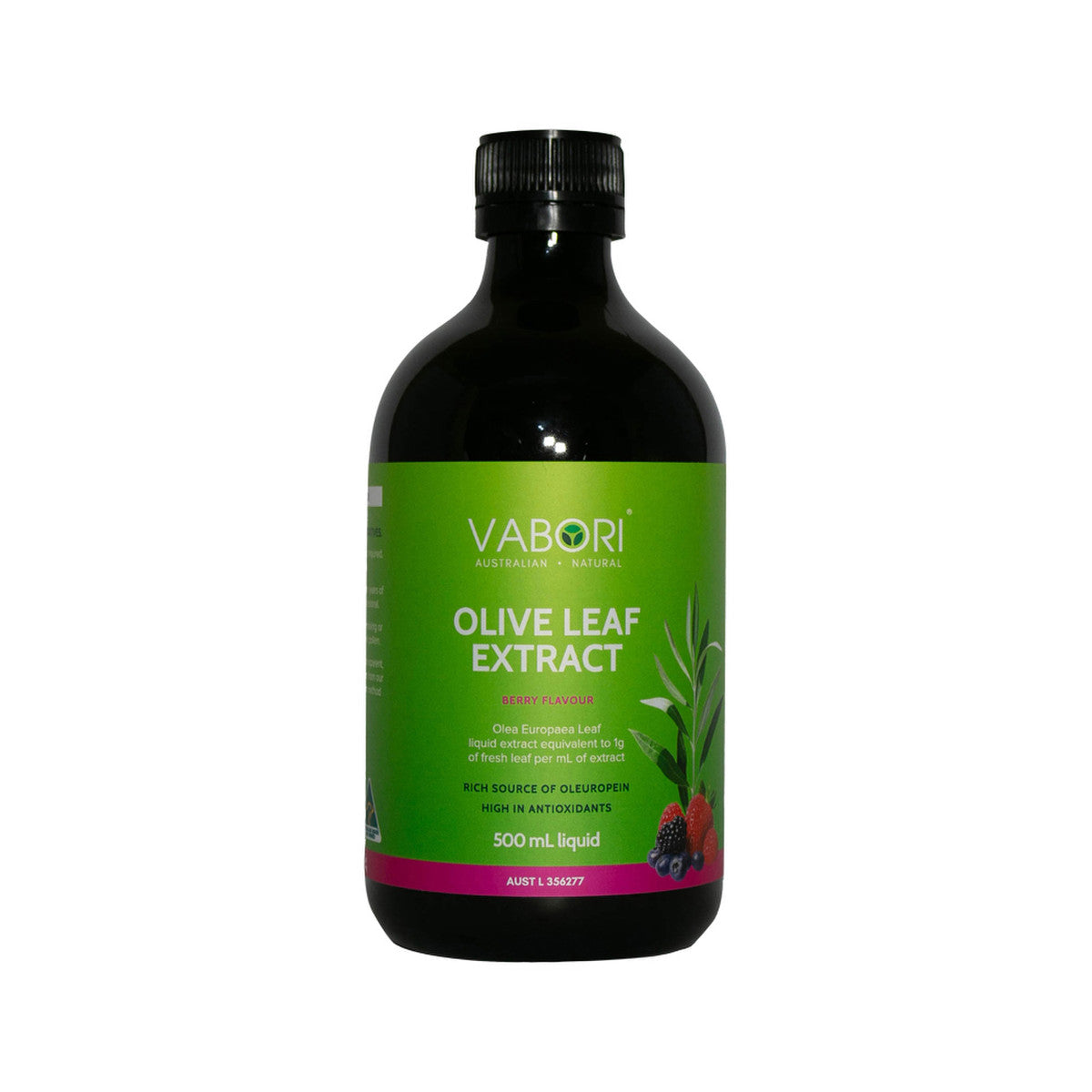 Vabori Olive Leaf Extract Berry 500ml