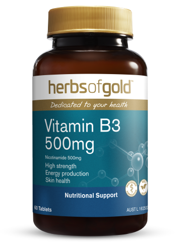 Herbs of Gold - Vitamin B3 500mg