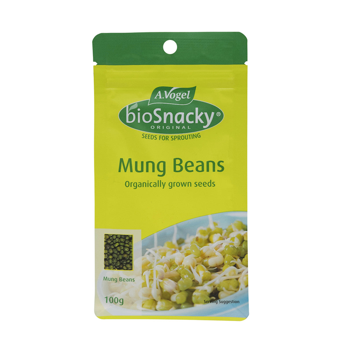 Vogel Biosnacky Organic Mung Bean Seeds 100g