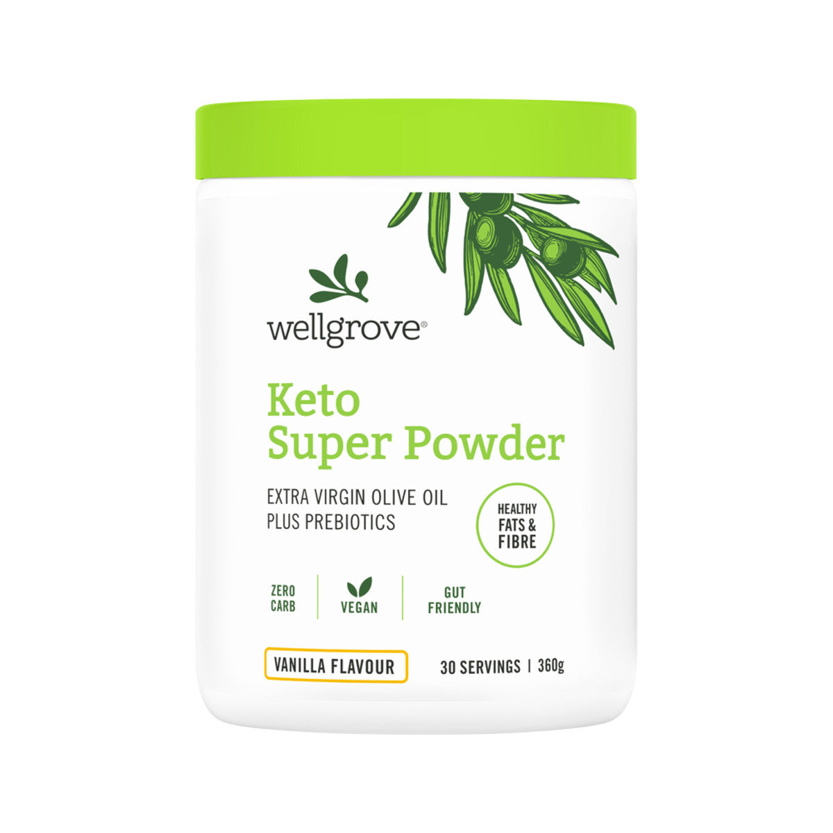 Wellgrove Keto Super Powder Vanilla 360g