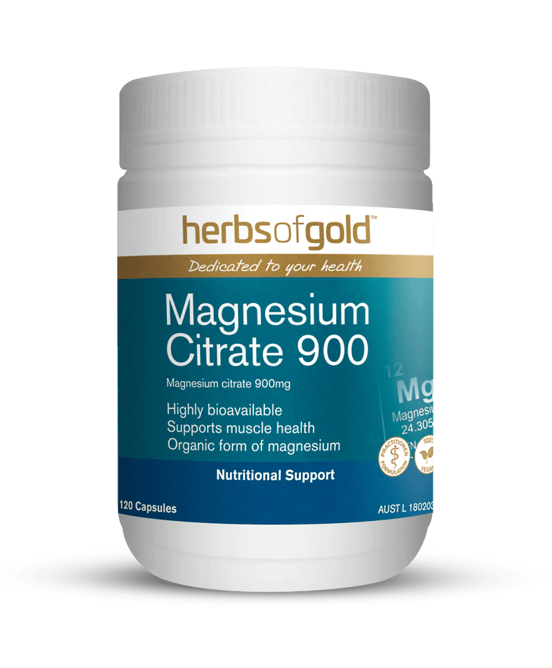 Herbs of Gold - Magnesium Citrate 900