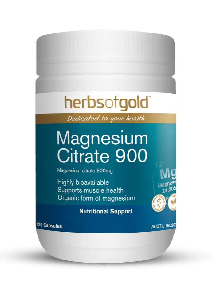 Herbs of Gold - Magnesium Citrate 900