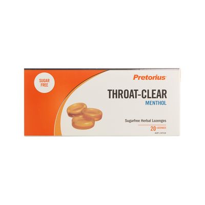 Pretorius - Throat Clear Sugarfree Herbal Lozenges