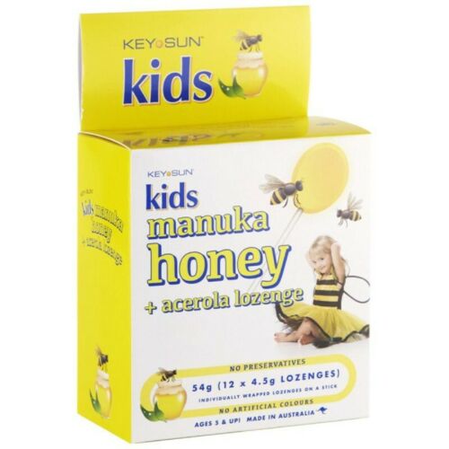 Key Sun - Kids Manuka Honey + Acerola lollipop