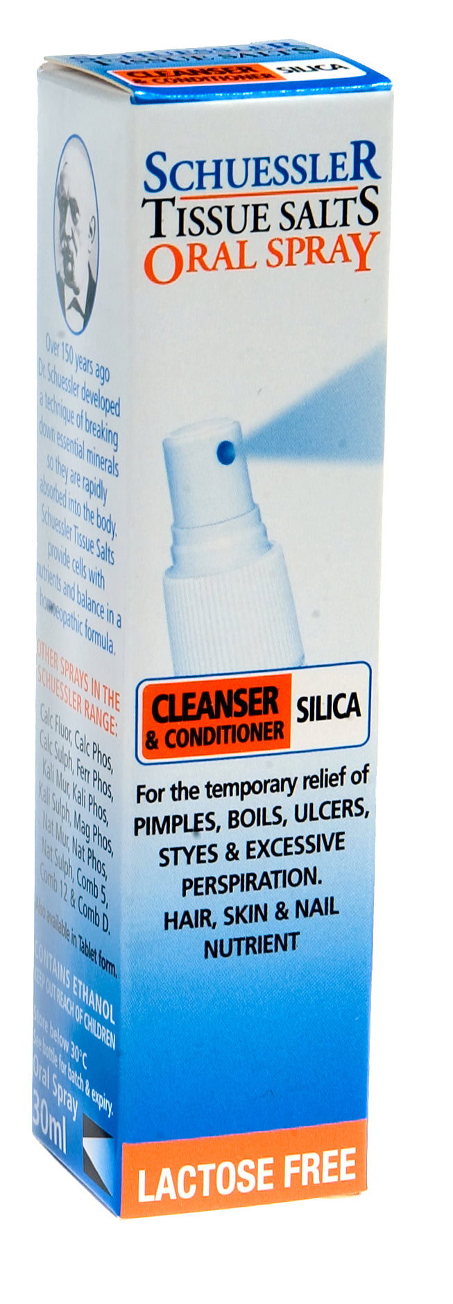 Schuessler Tissue Salts - Silica Spray